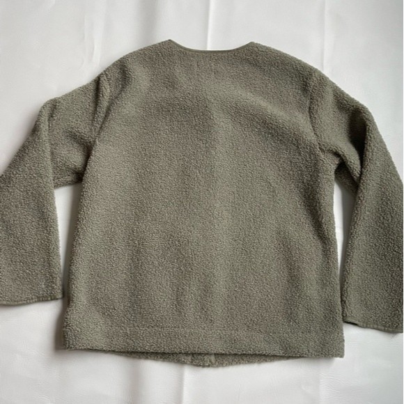 NWOT Joie Sage Green Teddy Jacket - Picture 7 of 13